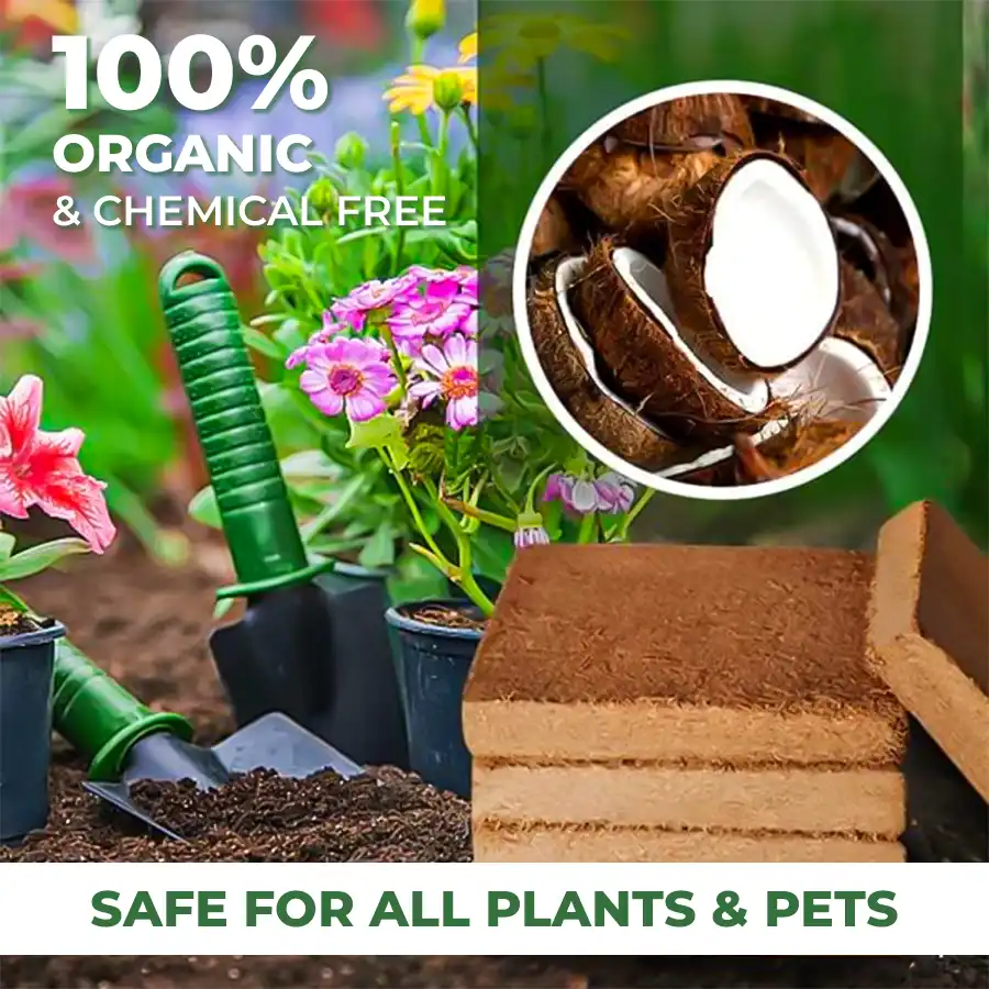 🔥Last Day 50% OFF🔥 Organic Coconut Coir Brick
